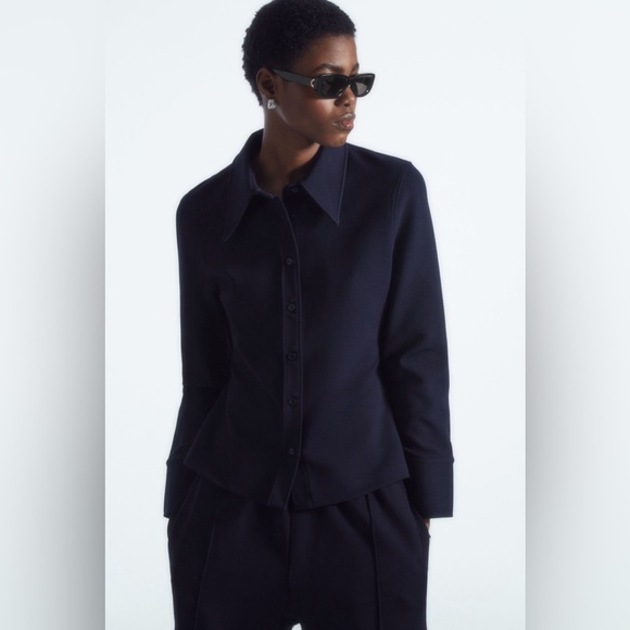 COS Slim Exaggerated Collar Jersey shirt🔥
NWOT - Picture 1 of 13